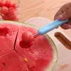 2 i 1 kök frukter cutter peeler sked gräva scoop melon baller hem gadget verktyg set