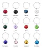 champagne glas charms