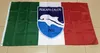 Włochy Delfino Pescara 1936 Typ B 3 * 5FT (90 cm * 150 cm) Poliester Flaga Transparent Dekoracja Latająca Dom Ogród Flaga Świąteczne Prezenty