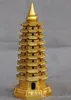 티베트 불교 사원 황동 구리 사원 9 층 Wenchang Tower Pagoda Stupa