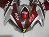 Горячая продажа обтекатель комплект для Yamaha YZF R1 2000 2001 вино красное серебро обтекатели комплект YZFR1 00 01 OT08