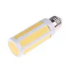 LED-lampor E27 9W COB LEDS Corn Spotlight Lamplampa AC220V Varma Ren Vit Ljusbelysning Bulls Tubes