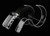Gratis frakt 10st Fashion Boutiques Display Props Belt Display Racks Acrylic Display Stand Girdle Holder Desktop Belt