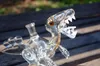 Nouvelle arrivée Clear Color Pipes dino gréement fumant les conduites d'eau populaires vend les crochets