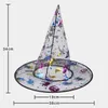 Halloween witch hats Costumes Halloween Party Props Cool Witches Wizard Hats Colorful Party cap witch hats for kids women