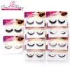 Greatremy 10 Pairs Separate Package Hand-Made Eyelashes Lightweight and Comfortable Reusable Black and Brown Travel False Eyelashes
