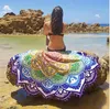 Indian Mandala Beach Handduk Tassel Tryckt Tapestry Hippy Boho Dukduk Bohemian Serviette Cover Beach Shawl Wrap Yoga Mat