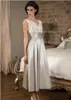 Abiti da sposa della madre della sposa 2019 Splendido abito da sera in pizzo senza maniche VETY VETY A LINGHE TEA LUGHT NOTTO A CAPRI