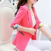 Partihandel-Ganador Hot 2016 Women Spring Autumn Coats Women Jackor Fashion Single Button Blazers Slim Style Coat Jacket Women DH0012NA