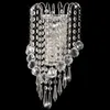 Luxury Modern Crystal Wall Lamp Crown Bedroom Bedsides Mirror Front Glass Sconces Corridor Balcony Hallway Wall Lights