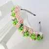 Hårtillbehör Partihandel - Flower Hairband Bridal Bröllop Flicka Krans för Kids Head Tiara Garland HH50061