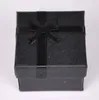 Caixa de jóias inteira 4 4 3 cm multi cores moda anéis caixa brincos pingente caixa de exibição embalagem caixa de presente 48 pçs / lote3210