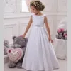 2020 barato branco flor meninas vestidos para casamento santo primeira comunhão vestido para meninas apliques layout vestido de meninas soirre2873923