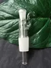 Tee glass ferrule , Wholesale Glass Bongs Accessories, Glass Hookah, Water Pipe Smoke Free Shipping