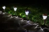 Stal nierdzewna Lawn Słoneczny Light Garden Solar Power Light Outdoor Solar Lampa na zewnątrz Krajobraz Yard LLFA