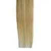 T4 / 613 100g Blonde Fusion Hair Extensions Ombre Het haar te verhogen Capsule Pre Bonded Flat-Tip 100s 4B 4C Ombre Menselijk Haar