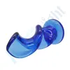 Eiszapfen und drehen sich blau Kristallspirale Glas Anal Sex Dildo Spielzeug für Paare Unisex Sexy Produkte erotische Sexspielzeuge 174024748048