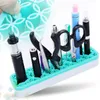 Newest Multifunctional Display Stand Plastic + Silicone Material E Cigarette Holder for Mods Atomizers Battery Tweezers Many Tools DHL Free