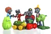 PVZ jeux personnages figurines d'action PVC modèles d'affichage jouets 8 pièces/lot 1.5-3 pouces