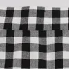 x201711 Sisjuly 여성 스커트 격자 무늬 Fishtail 검은 흰색 여름 레트로 1950 년대 Bodycon 코튼 인어 섹시한 사무실 트럼펫 빈티지 스커트 2017