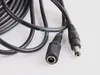 5m / 16.5ft 2.1 / 5.5mm DC 12V Power Extension Cable Connector Male Naar Female voor CCTV Security Camera Black Color