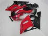 Menor preço de carenagem de peças de moto para Yamaha YZF R6 98 99 00 01 02 carenagem vermelho preto kit YZFR6 1998-2002 OT47