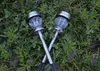 Stal nierdzewna Lawn Słoneczny Light Garden Solar Power Light Outdoor Solar Lampa na zewnątrz Krajobraz Yard LLFA