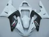 Gratis Anpassad Fairing Kit för Yamaha YZF R1 2000 2001 Svart Vit Fairings Set YZFR1 00 01 GF57