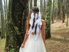 white feather headbands hair headbands for women wholesale feathers wedding headpieces bride headdress bride head accessories