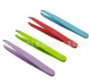 Nouveau 24pcs en acier inoxydable coloré en acier inoxydable à pente inclinée Twezers Tweezer Hair Tiling Tools 6658513