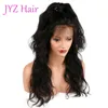 Natuurlijke Kleur Volledige Kant Pruiken Body Wave Menselijk Haar Braziliaanse Peruviaanse Maleisische Indiase Body Wave Lace Front Menselijk Haar Pruiken met Baby Haar