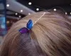 Belles femmes coréennes filles oreilles de lapin cristal épingle à cheveux pince à cheveux chapeaux 2016 # T701