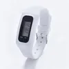 Podomètre numérique LED Bracelets intelligents Multi Watch Silicone Run Step Distance de marche Compteur de calories Bracelet électronique Podomètres colorés