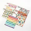 Baby Nappy Stackers Nat / Dry Bag Wasserij Waterdichte Luiertas Dubbele Zippered Doek Luiertassen Natte badpakzak Dier Zigzag Wetbag 17-8