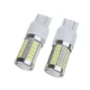 2ピースハイパワーT20 7443 7440 W21 / 5W 33 SMD 5630 5730車LEDターン信号ライトブレーキテールランプ33SMDオートリアバーブ