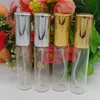 5ML/10ML Clear Atomizer Glass Bottle With Metal Silver Gold Aluminum Fine Mist Sprayer Spray Refillable Fragrance Perfume Empty Scent Bottle