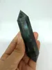 High quality natural Labradorite Quartz Crystal double Terminated Wand Healing natural stones and minerals for christmas gift Free shipping