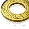 18K 18CT or jaune GP femmes hommes solide collier chaîne bijoux N205