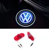 LED Car Door Courtesy Laser Logo Projector Lights For Volkswagen VW Caddy Touran Golf 4 MK4 Beetle Bora3