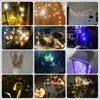 Umlight1688 HOT Filo di rame Fata String Light 2m 20led Impermeabile CR2032 Lampada stringa batteria Decorazione natalizia per feste di nozze