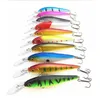 Mistura de alta Qualidade Cores 11 cm 10.5g Isca Dura Minnow Iscas De Pesca Baixo Sal De Água Doce Com Gancho Frete Grátis