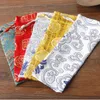 2 size Lengthen Silk brocade Gift Bag Drawstring Packaging Wooden Comb Jewelry Trinket Storage Pouch Protection Cover