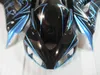 Injection molded free 7 gifts fairings for HONDA CBR1000RR 06 07 black blue fairing kit CBR1000RR 2006 2007 OT27