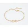 20 pièces nouvelle mode bijoux fins cadeau de noël style bohème symbole infini 8 bracelets