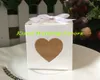 100 pezzi / lotto Adorabile scatola di bomboniere tagliata al laser con piedini di bambino per baby shower e confezione regalo per feste di compleanno per bambini8184397