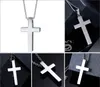 Классические пустые ожерелья с крестом Молитва Христа Мужчины Ювелирные изделия из нержавеющей стали Мужчины Женщины Цепь PN-241266U