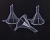 Transparent Mini Plastic Small Funnels Perfume Liquid Essential Oil Filling Empty Bottle Packing Kitchen Bar Dining Tool DHL Ship 3149
