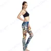 Colorful Butterflies Yoga Pants Retro Butterfly Sports Running Leggings Fitness Pants Vintage Style Ladies Slim Tights Seamless