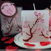 50st Cherry Blossom Candle Favors Bridal Shower Wedding Giveaways årsdag Souvenirer Party Gifts264x