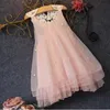 Meninas do bebê vestidos de Princesa roupas meninas moda saia menina traje crianças chiffon lace clothing venda quente YD011